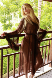 SKYLAR DRESSING-GOWN (tulle)